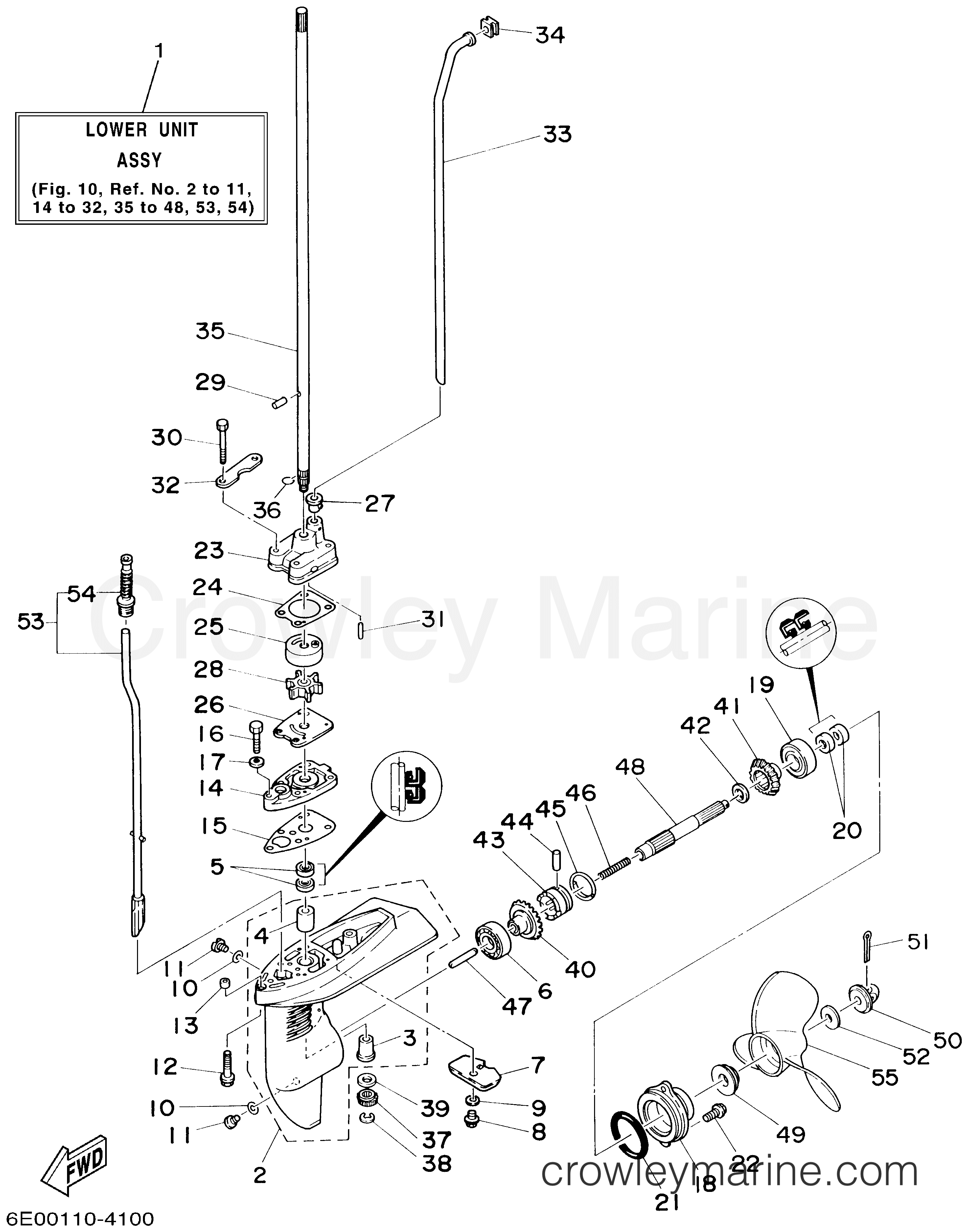 Yamaha Motors 5MSHA - LOWER CASING DRIVE