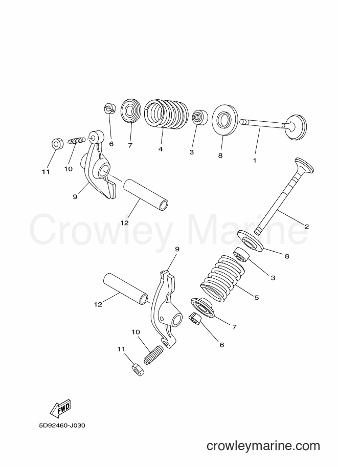 Yamaha Motors T115LE (35D5) [010] - VALVE