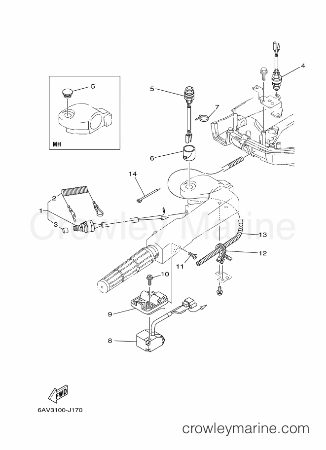 Yamaha Motors FT8DEHPL (60S7) [040] - ELECTRICAL 4