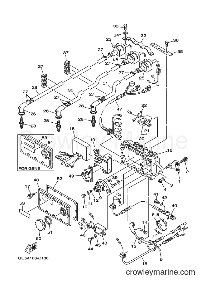 Yamaha Motors JET FOR SV1200Y (66G3) [01E] - ELECTRICAL 1