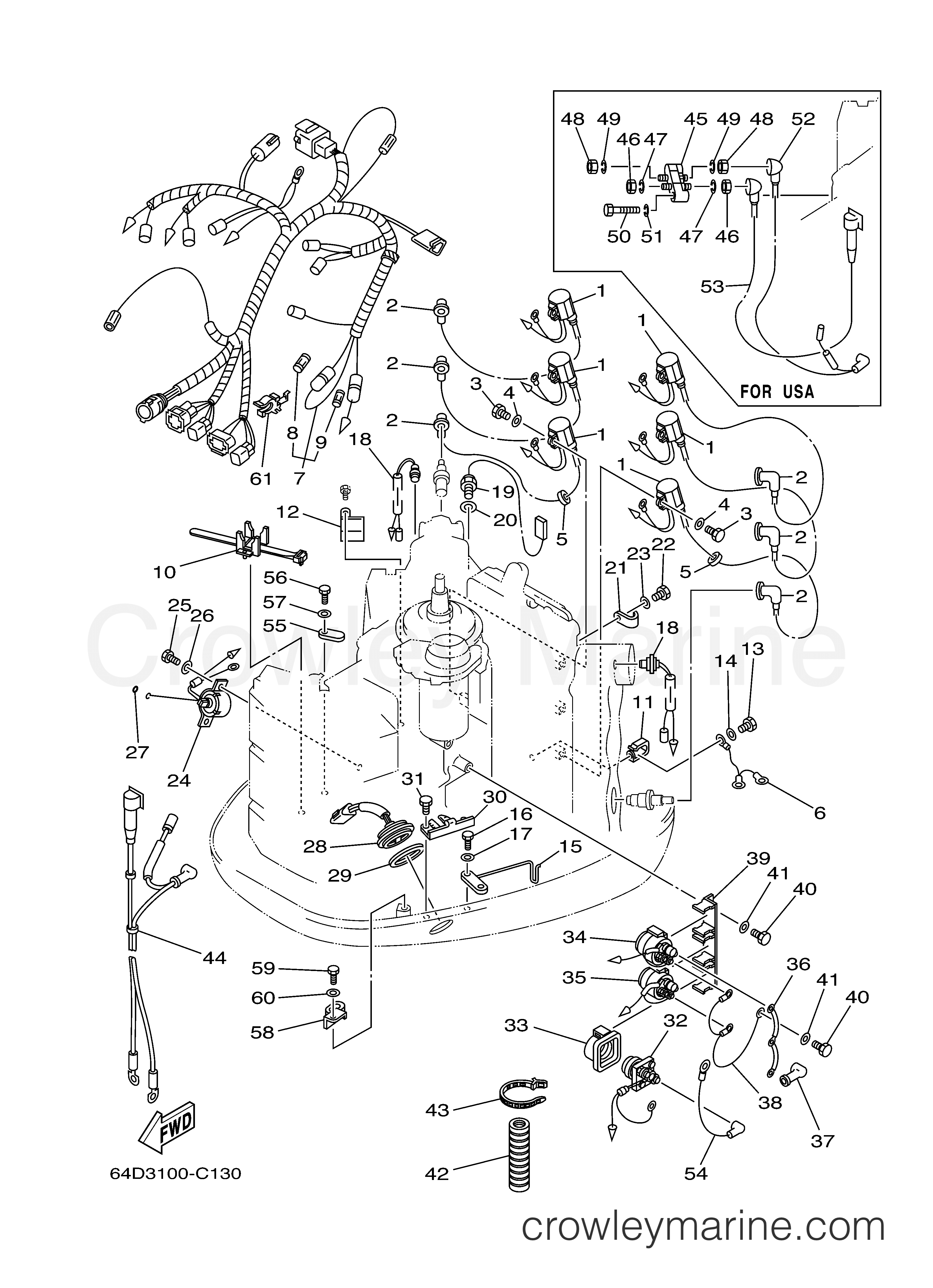 Yamaha Motors V150TLRC - ELECTRICAL 2