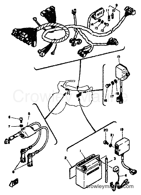 1982 Street Bike RD350LC - RD350LC (4L0) [999] - ELECTRICAL 1