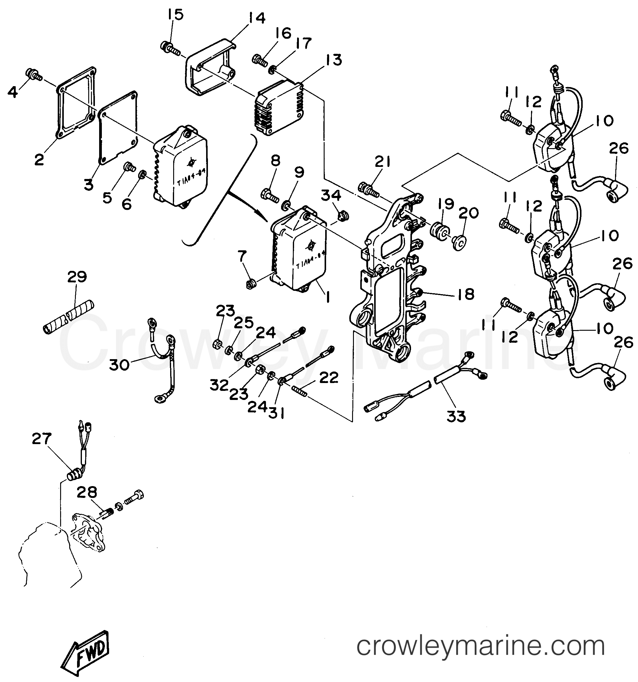 Yamaha Motors E75MLHT - ELECTRICAL 1