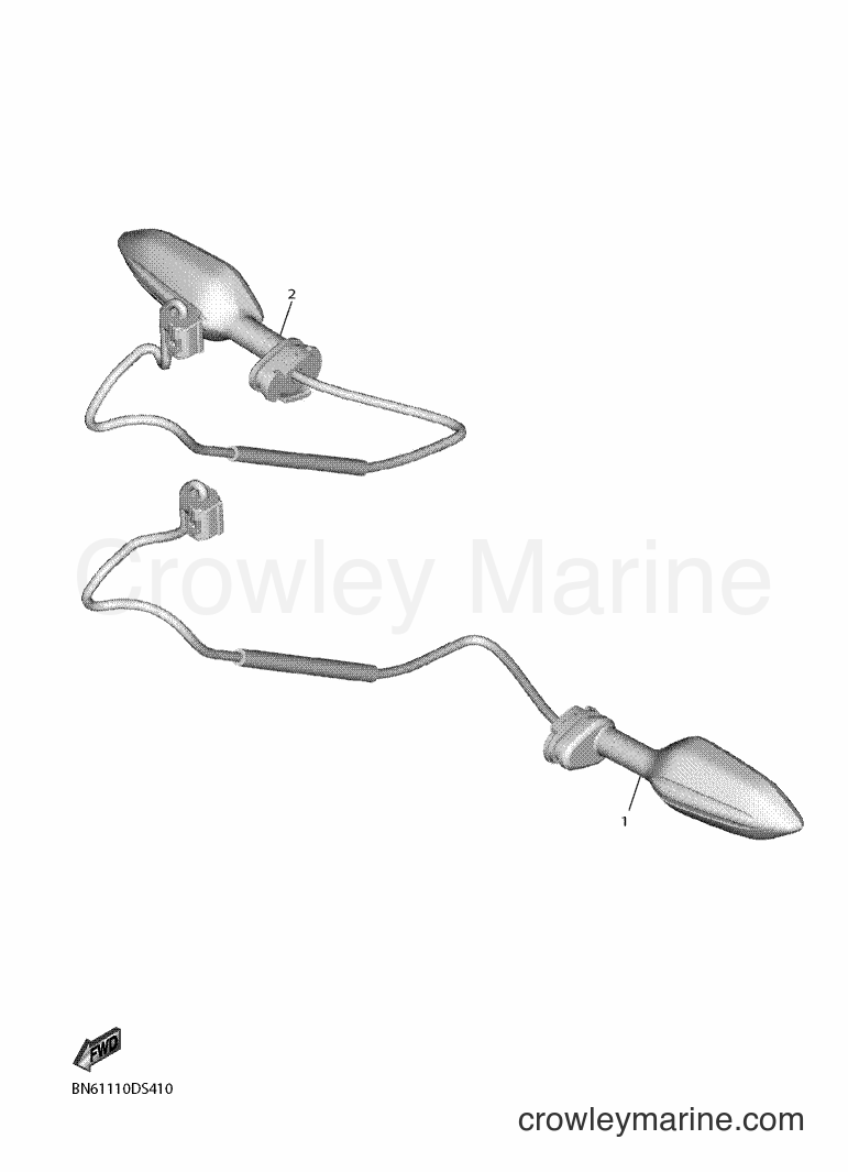 2017 Sport Bike YZF600 - YZF600 (BN62) [010] - FLASHER LIGHT