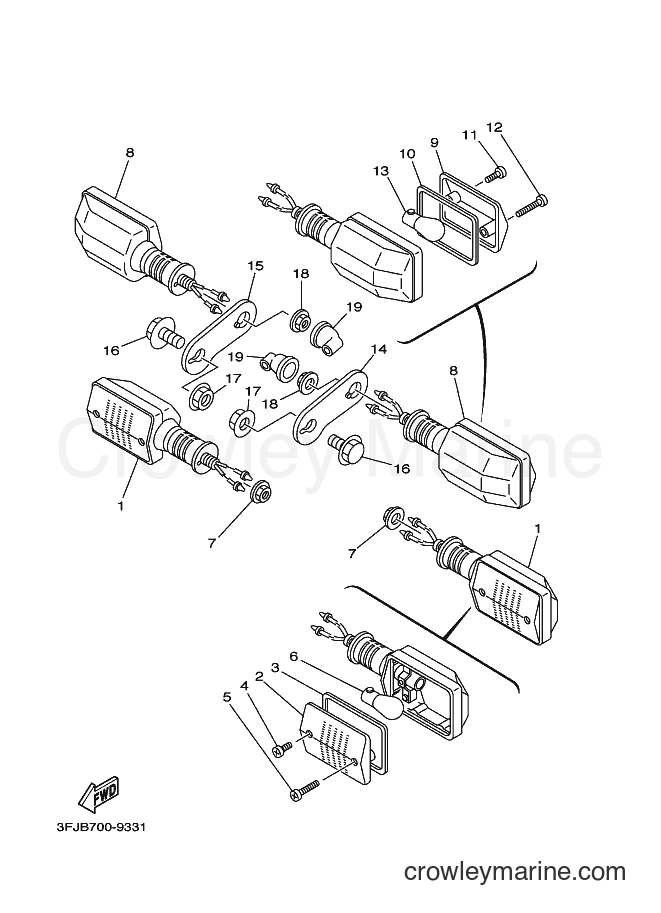 2004 Dirt Bike DT175 - DT175 (3FJF) [010] - FLASHER LIGHT