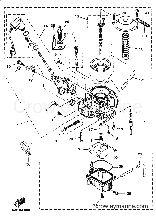 Yamaha Motors YP125E (5DSJ) [999] - CARBURETOR