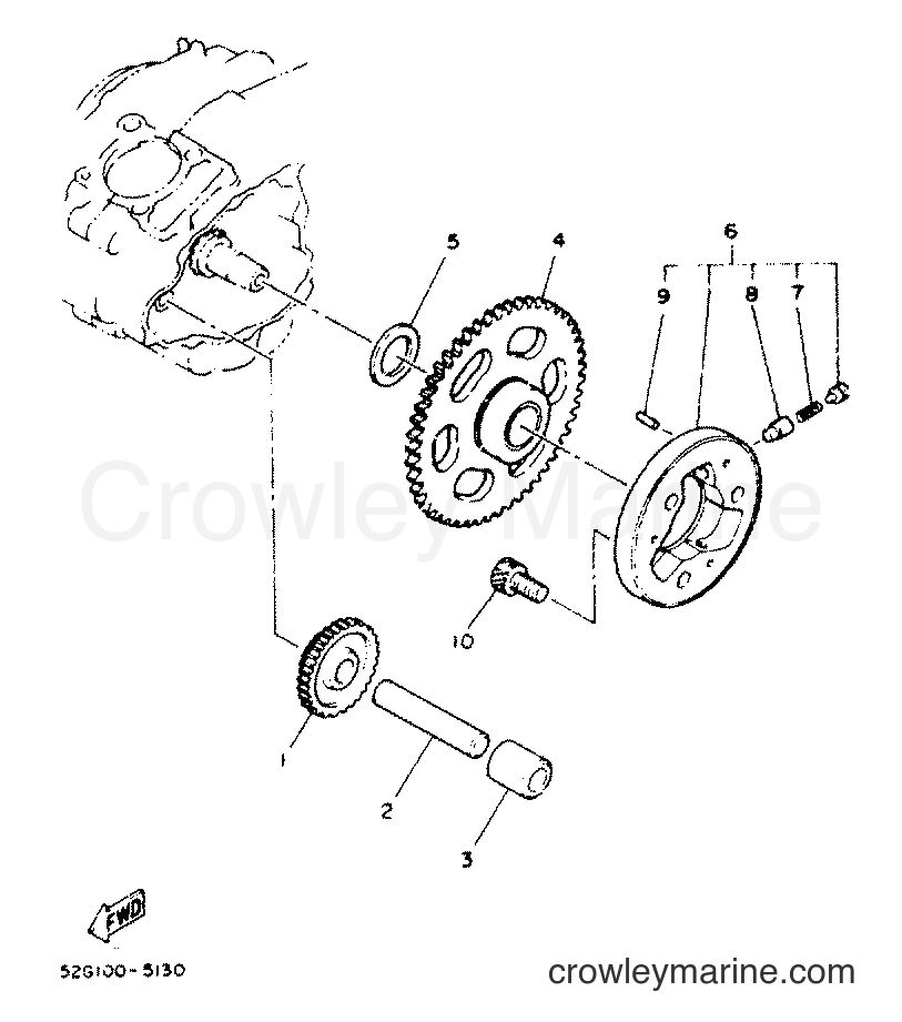 1986 ATV YFM225N - YFM225N (59V) [999] - STARTER CLUTCH