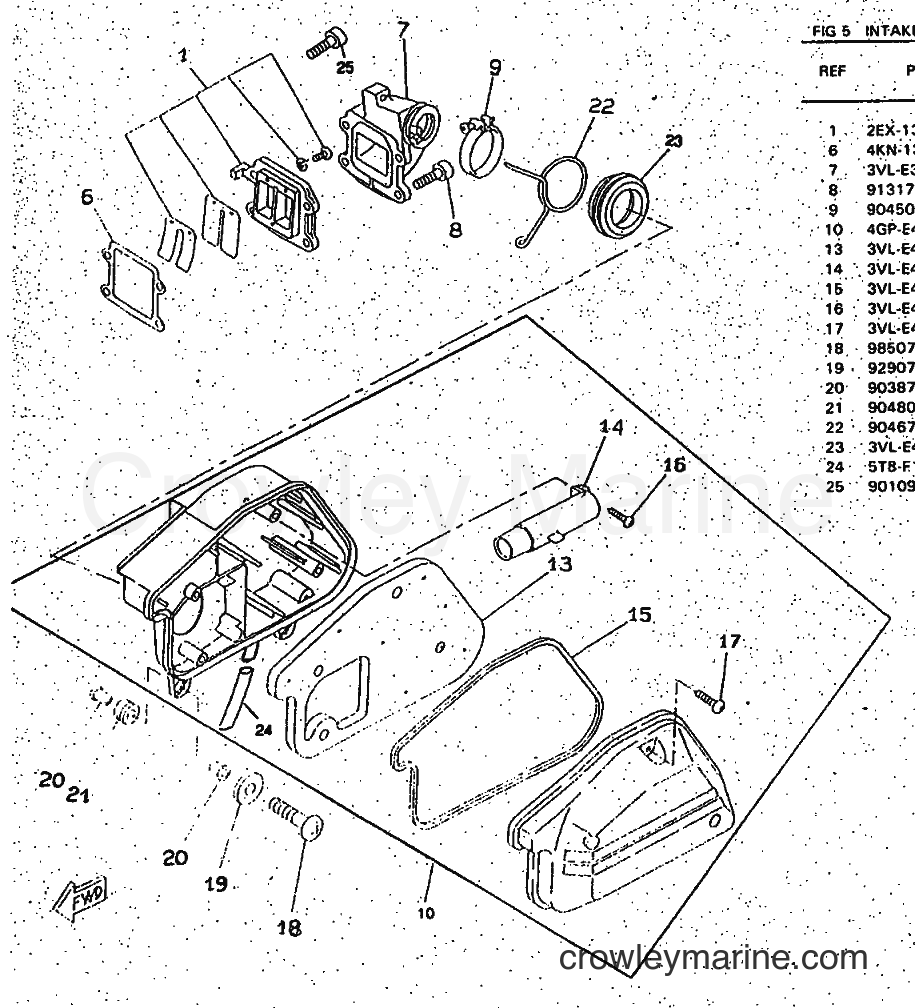1998 Scooter CW50RSP - CW50RSP (4WT3) [010] - INTAKE