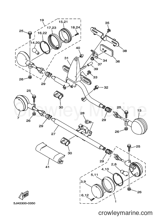 Yamaha Motors XV1600A (5JA5) [010] - FLASHER LIGHT