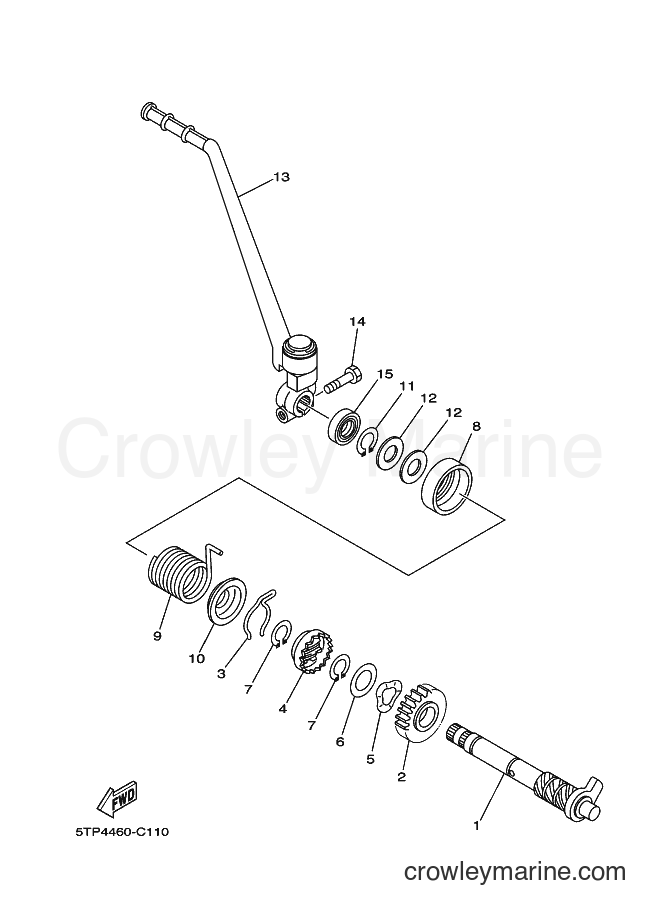 Yamaha Motors T110SE (5TP5) [010] - STARTER