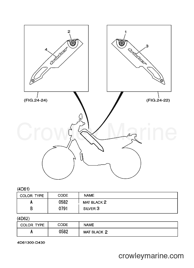 2005 Dirt Bike XG250 - XG250 (4D61) [010] - GRAPHIC & EMBLEM