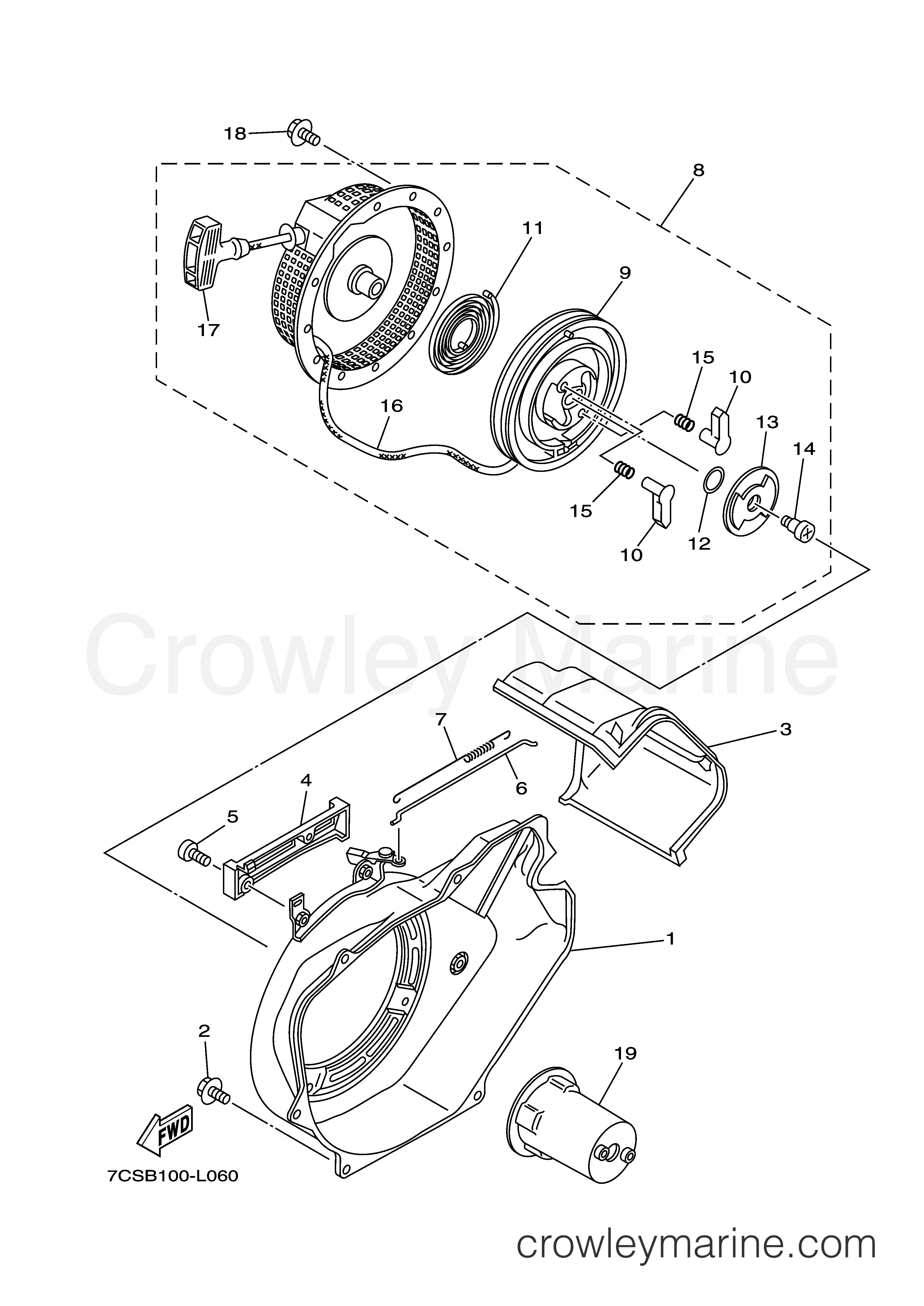 2011 UTV 360 - MZ360K3U-M - AIR SHROUD STARTER