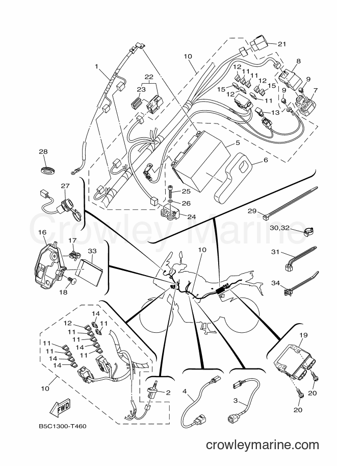 2018 Street Bike MTT850 - MTT850 (B5C2) [010] - ELECTRICAL 1