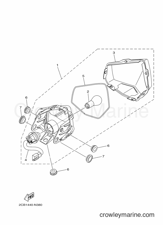 2014 Street Bike FZ150 - FZ150 (2SD2) [010] - TAILLIGHT