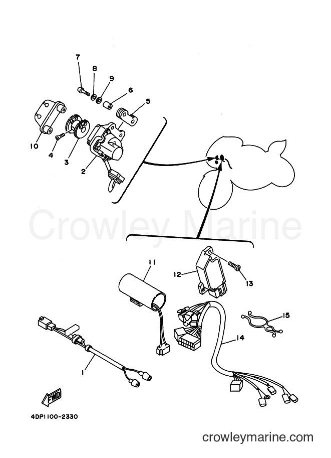 1994 Street Bike TZ250 - TZ250 (4DP3) [030] - ELECTRICAL 1