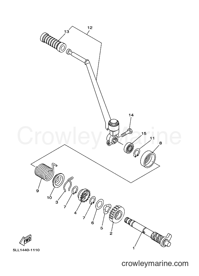 Yamaha Motors L-110C (5VF2) [010] - STARTER