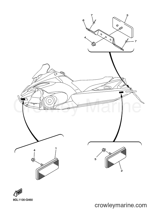 Yamaha Motors RFX10R (8GL7) [020] - ELECTRICAL 3