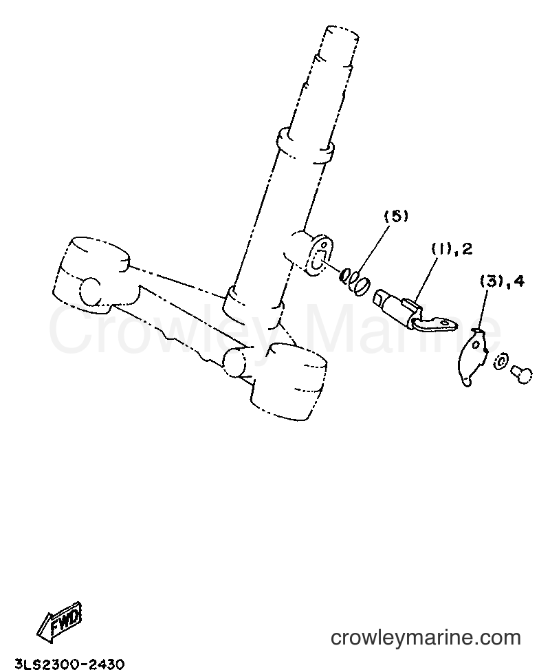 1996 Cruiser XV250 - XV250 (3LSB) [999] - ALTERNATE FOR FRONT FORK