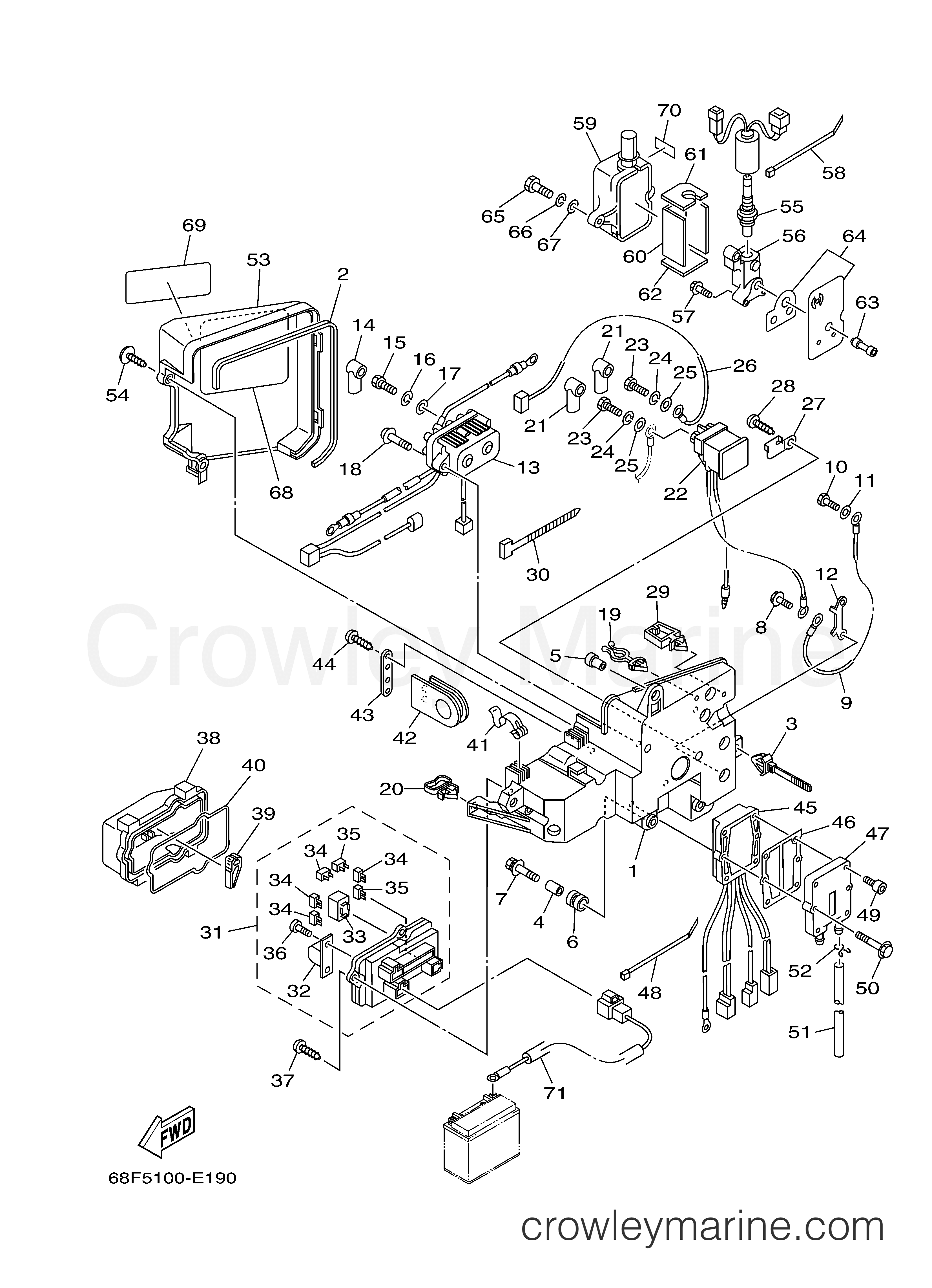 Yamaha Motors Z200TXR - ELECTRICAL 3