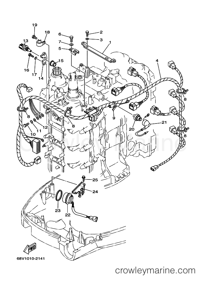 Yamaha Motors F115AET (68V2) [080] - ELECTRICAL 3