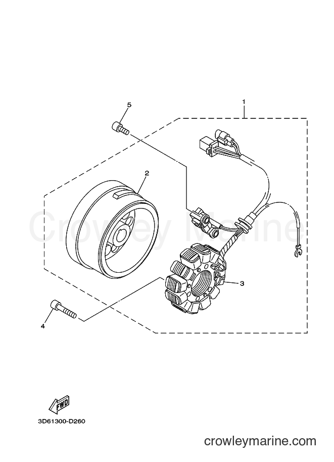 2005 Dirt Bike XT125X - XT125X (3D62) [010] - GENERATOR