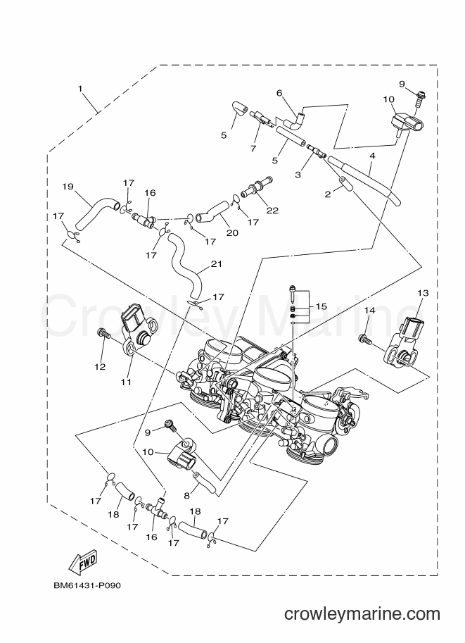 2015 Street Bike MT09A - MT09A (BM61) [010] - INTAKE