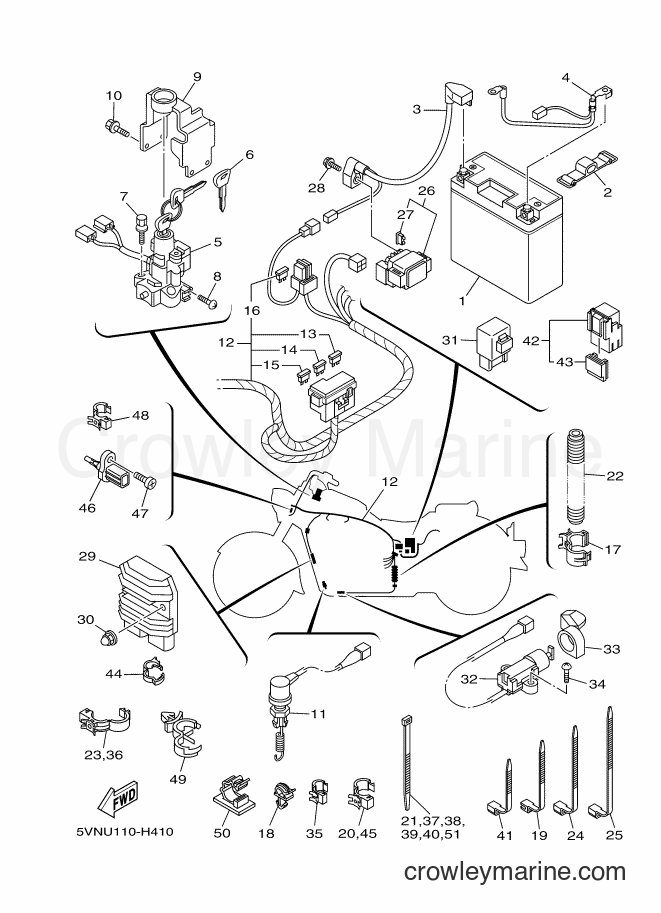 Yamaha Motors XV1700ATS (2D9P) [020] - ELECTRICAL 2