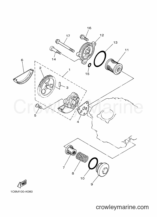 2016 Dirt Bike TT-R230 - TT-R230 (B685) [010] - OIL PUMP