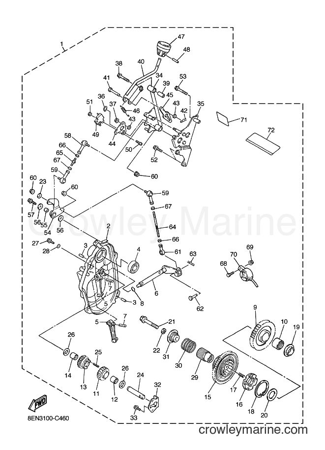 2004 Snowmobile SXV70SP - SXV70SP (8FE2) [010] - ALTERNATE REVERSE GEAR KIT