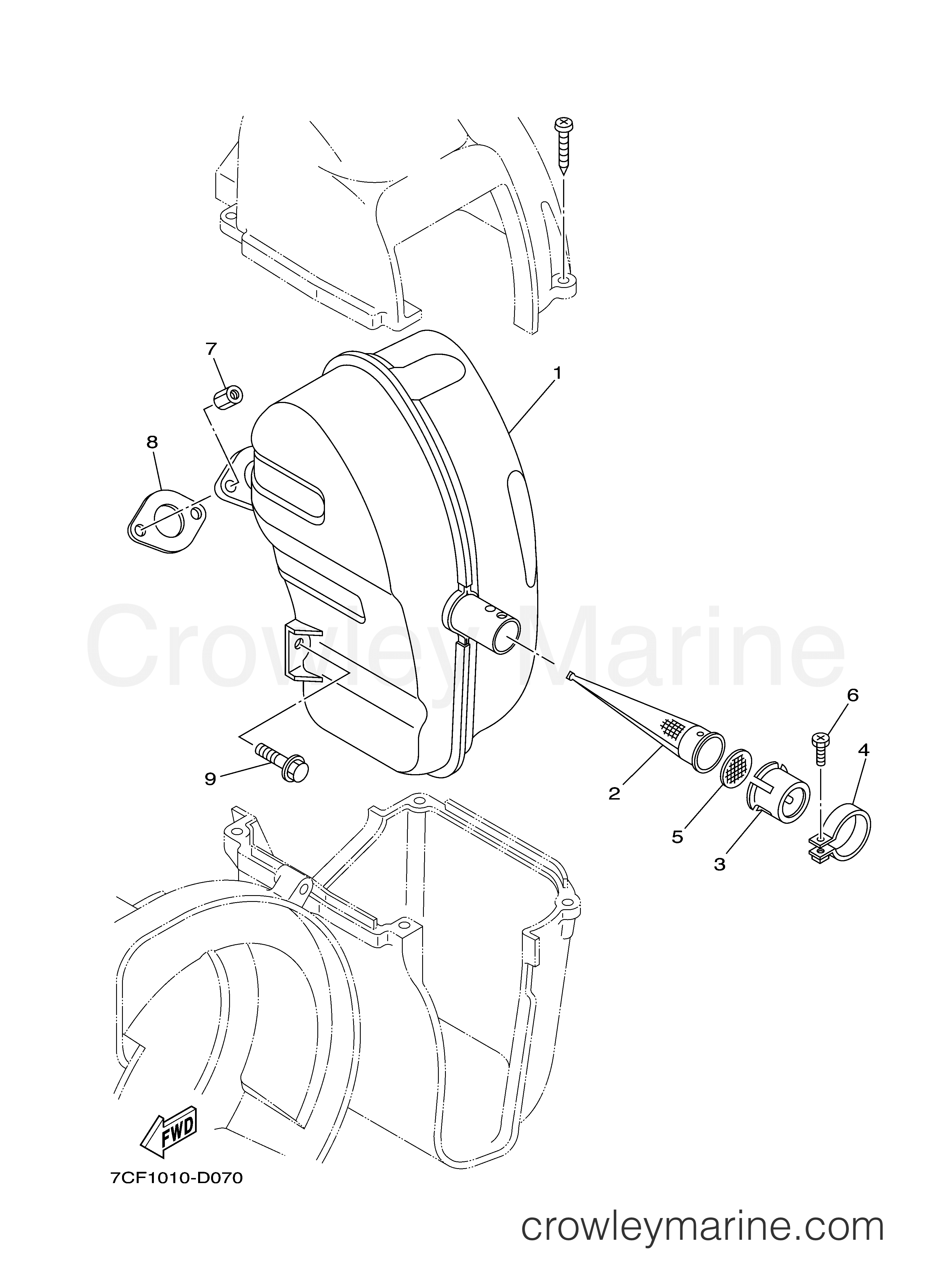 Yamaha Motors EF2400IS - EXHAUST