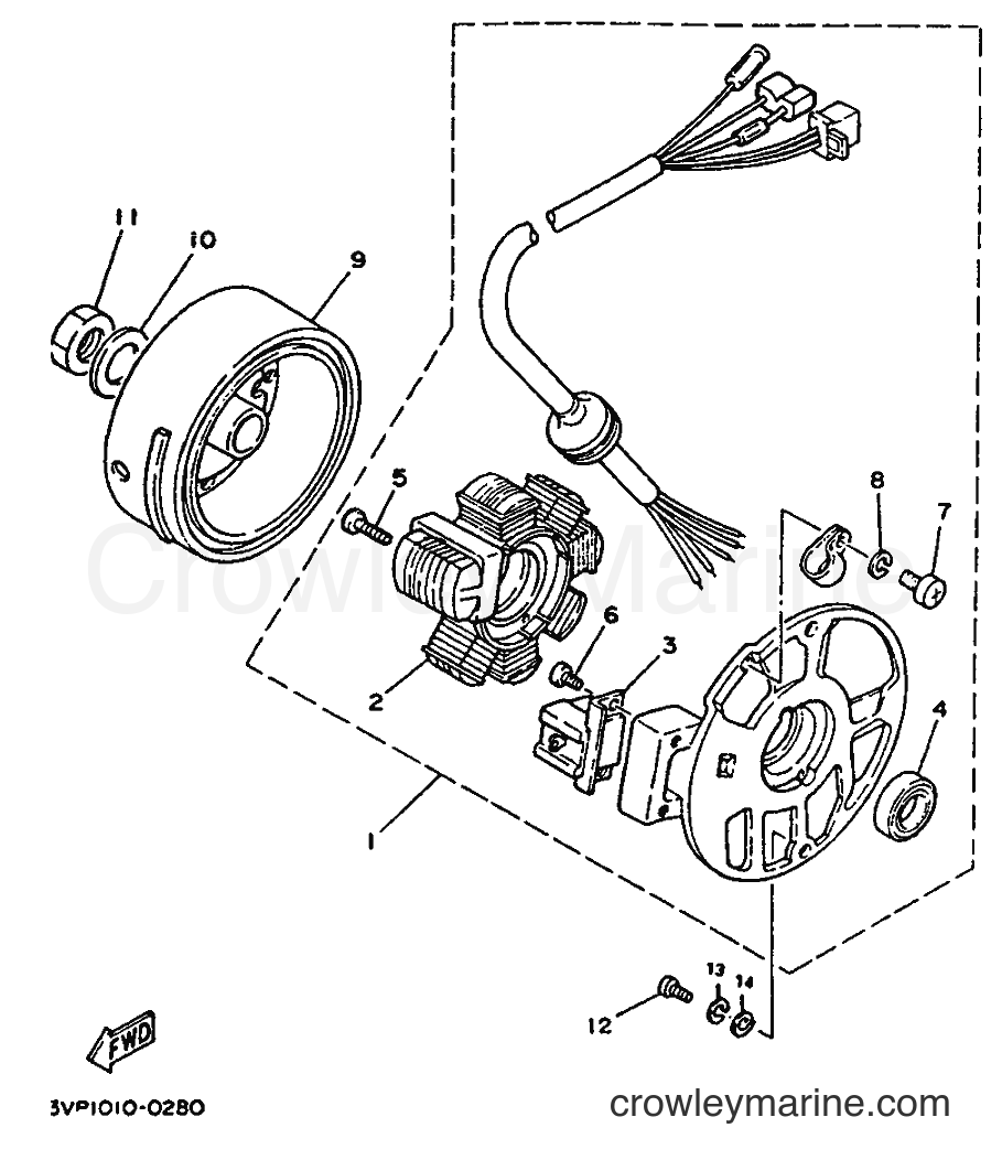 1995 Scooter YE50 - YE50 (4FW6) [999] - LICHTMASCHINE