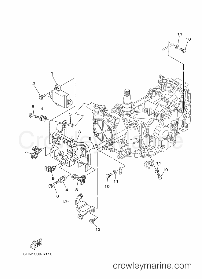 Yamaha Motors F20DET (6DN2) [020] - ELECTRICAL 1