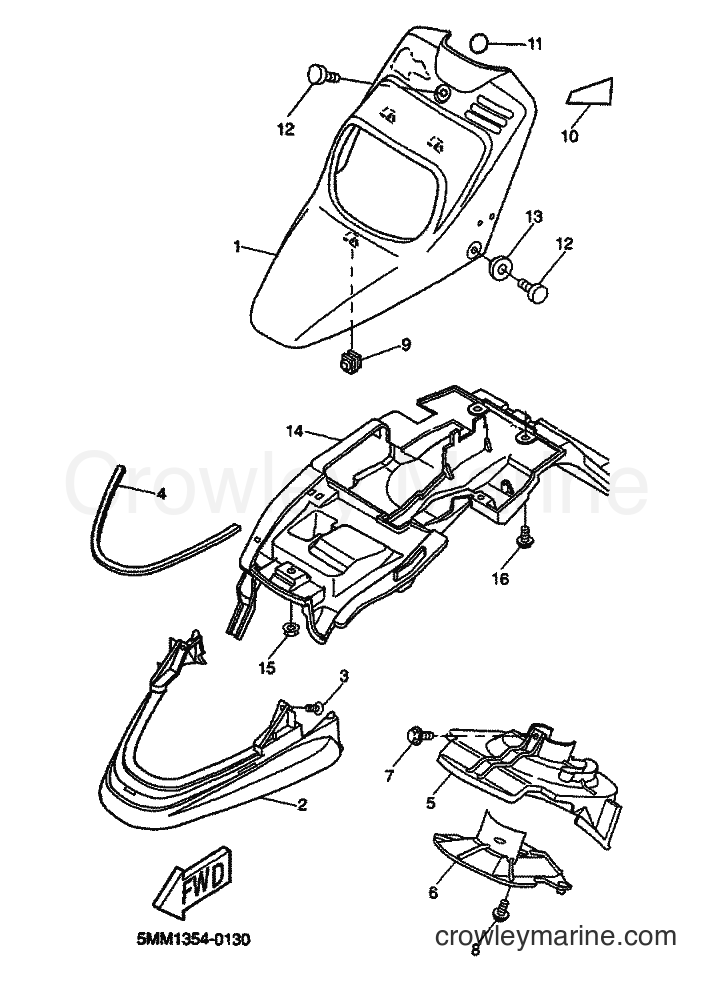 Yamaha Motors CW50 (5MN1) [030] - FENDER