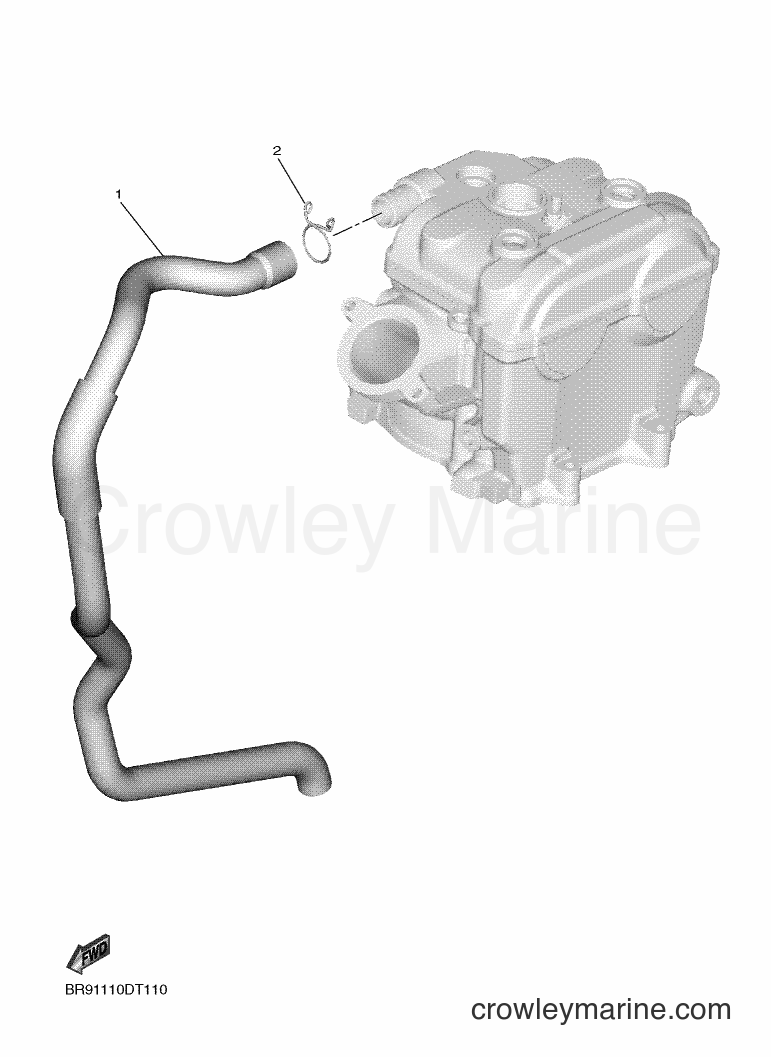 2019 Dirt Bike YZ450F - YZ450F (BR96) [010] - AIR INDUCTION SYSTEM