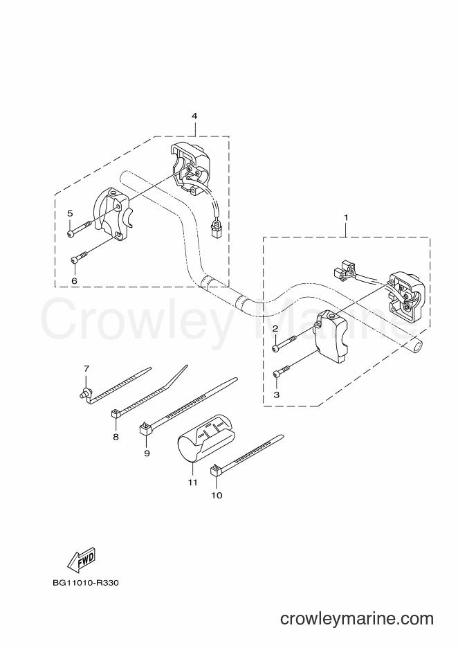 Yamaha Motors YW125 (BC94) [010] - HANDLE SWITCH & LEVER