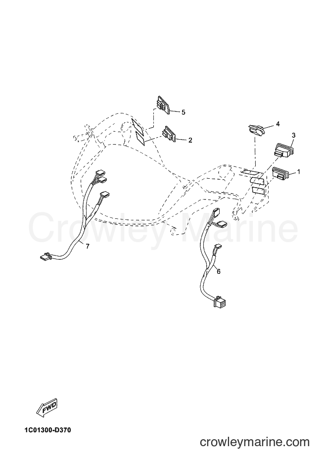 Yamaha Motors YP250R (1C01) [030] - HANDLE SWITCH & LEVER