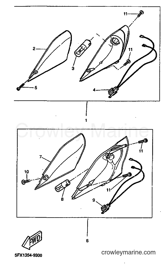 1999 Scooter CW50RS - CW50RS (5FX5) [010] - FLASHER LIGHT