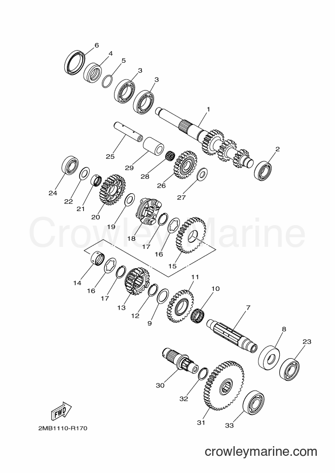 Yamaha Motors YXE700E (B3D2) [010] - TRANSMISSION