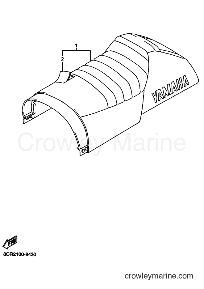 Yamaha Motors VT600 (8EB2) [030] - ALTERNATE FOR BODY RIGGING