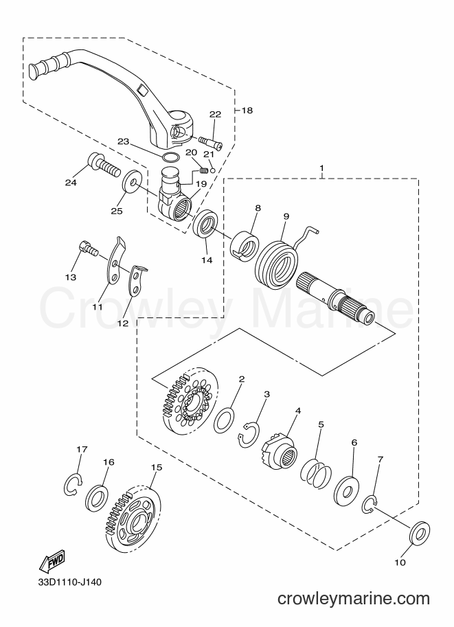 2011 Dirt Bike YZ450F - YZ450F (33D5) [020] - STARTER