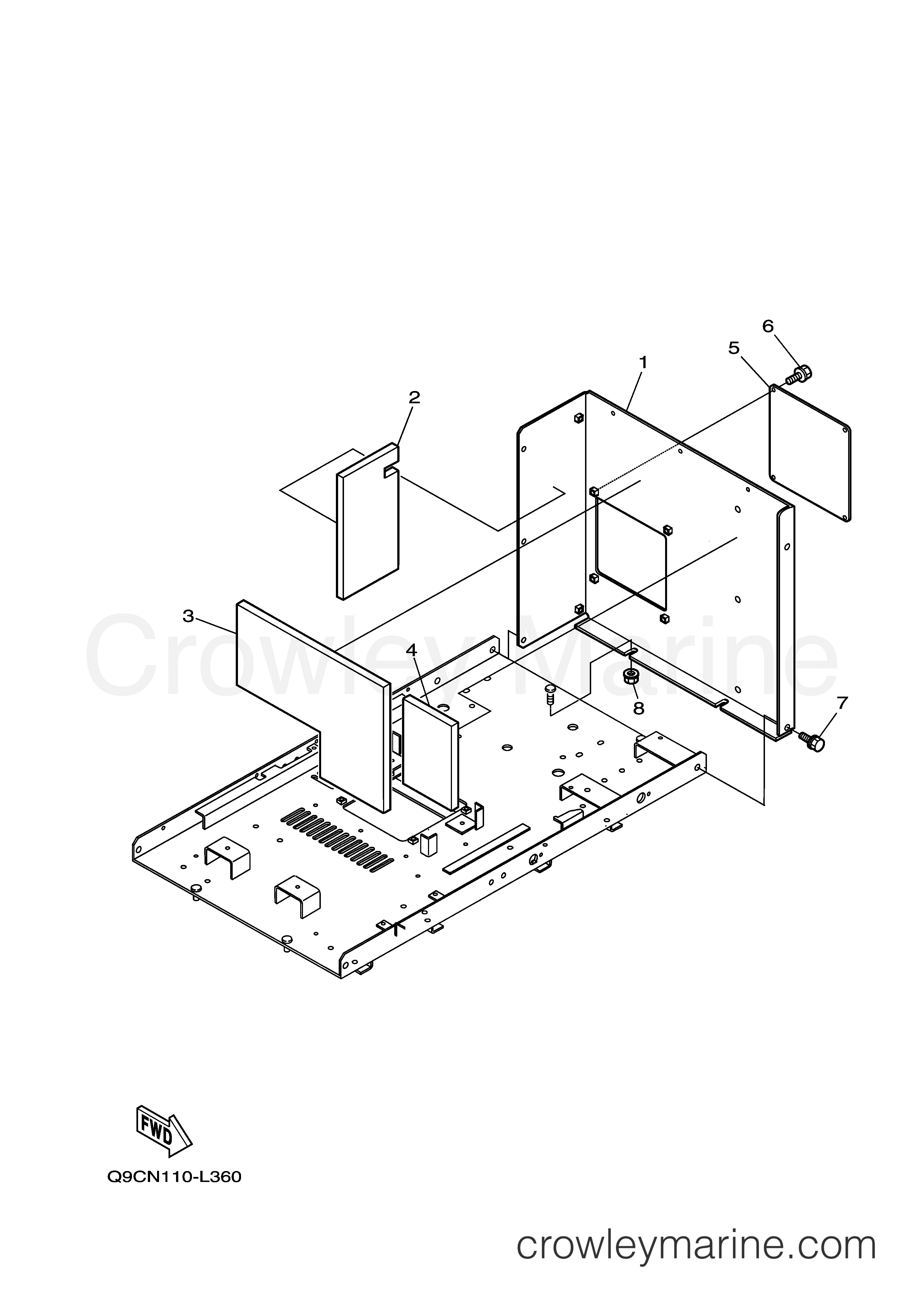 Yamaha Motors EDL7000SDE - FRAME 2