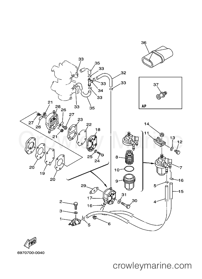Yamaha Motors 55B (697) [050] - FUEL