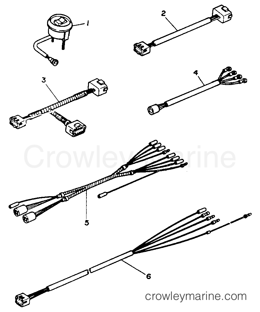 Yamaha Motors INTERMEDIATE - OPTIONAL PARTS MAIN SWITCH - RIGGING ACCESSORIES
