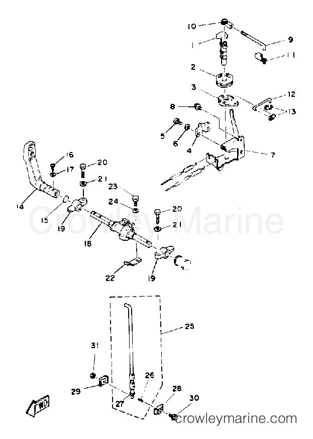 Yamaha Motors 8MLHR - CONTROL ENGINE