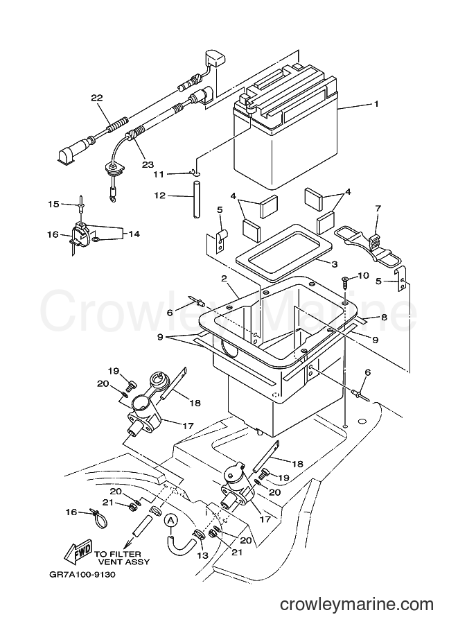 Yamaha Motors WB700AX (GR7A) [010] - ELECTRICAL 2