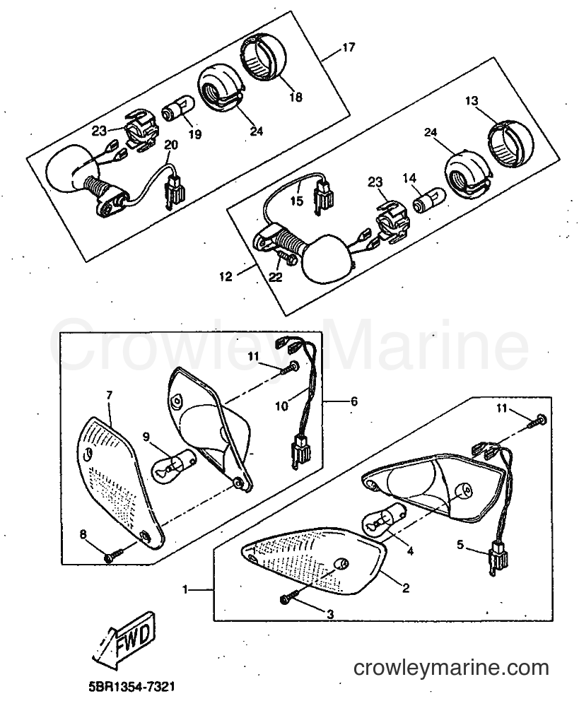 1999 Scooter YQ50 - YQ50 (5HE8) [010] - FLASHER LIGHT