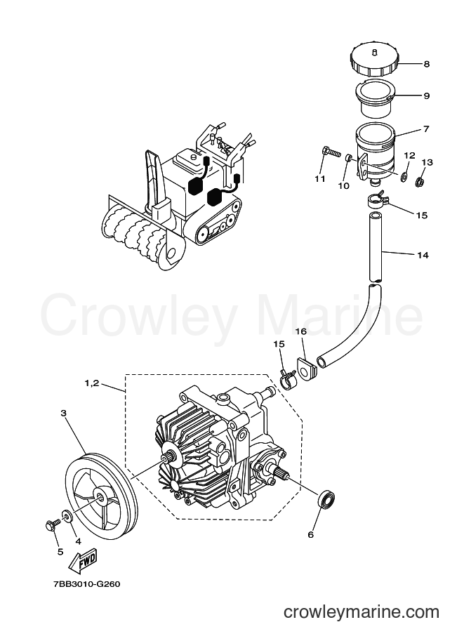 2012 Snowblower YS1390AR - YS1390AR (7BB4) [010] - TRANSMISSION 1
