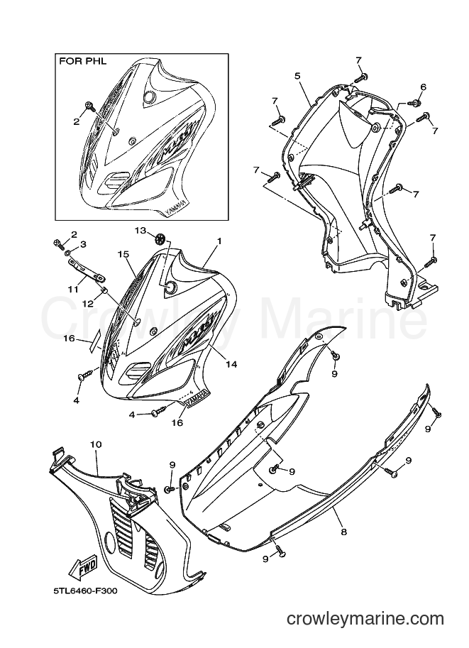 2007 Scooter AL115S - AL115S (5TL7) [010] - LEG SHIELD