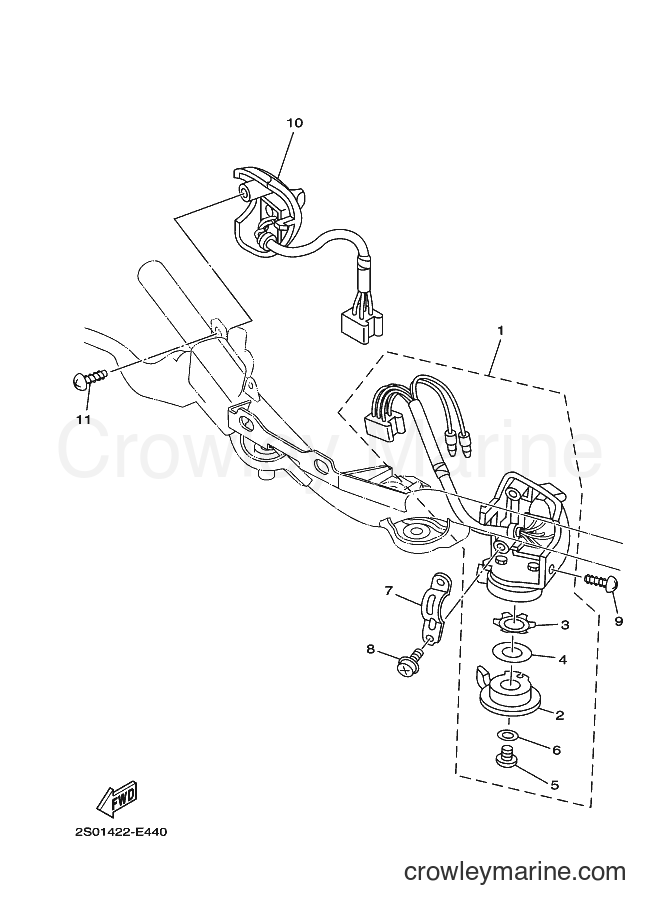 2006 Scooter T110SEC - T110SEC (4B21) [010] - SWITCH & LEVER FOR DISK BRAKE
