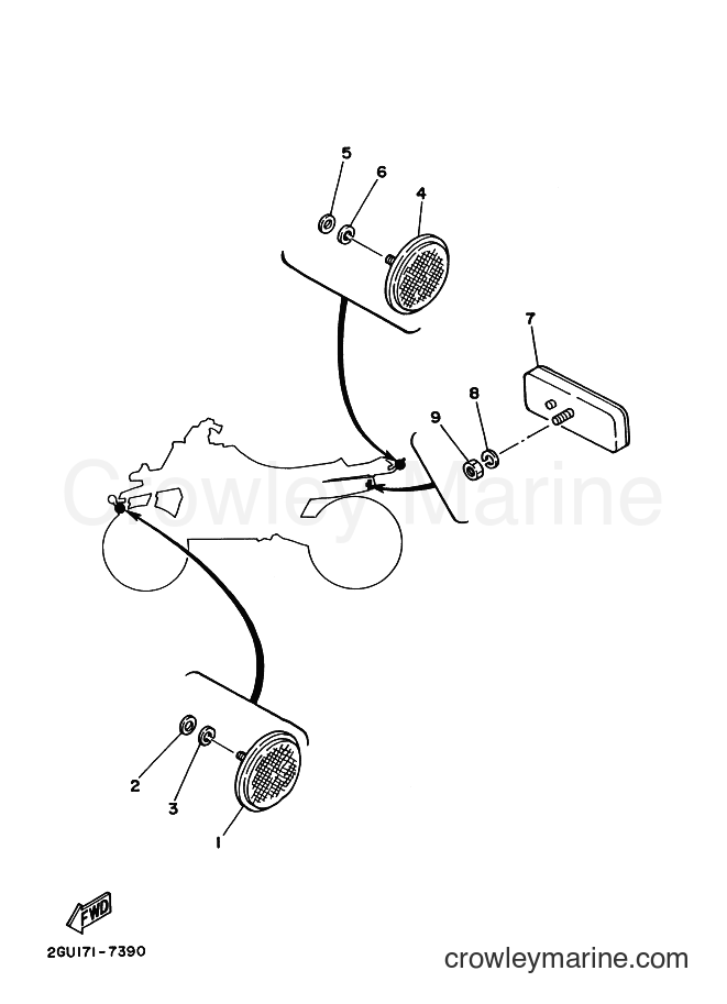 Yamaha Motors YFZ350 (3B5E) [010] - ELECTRICAL 2